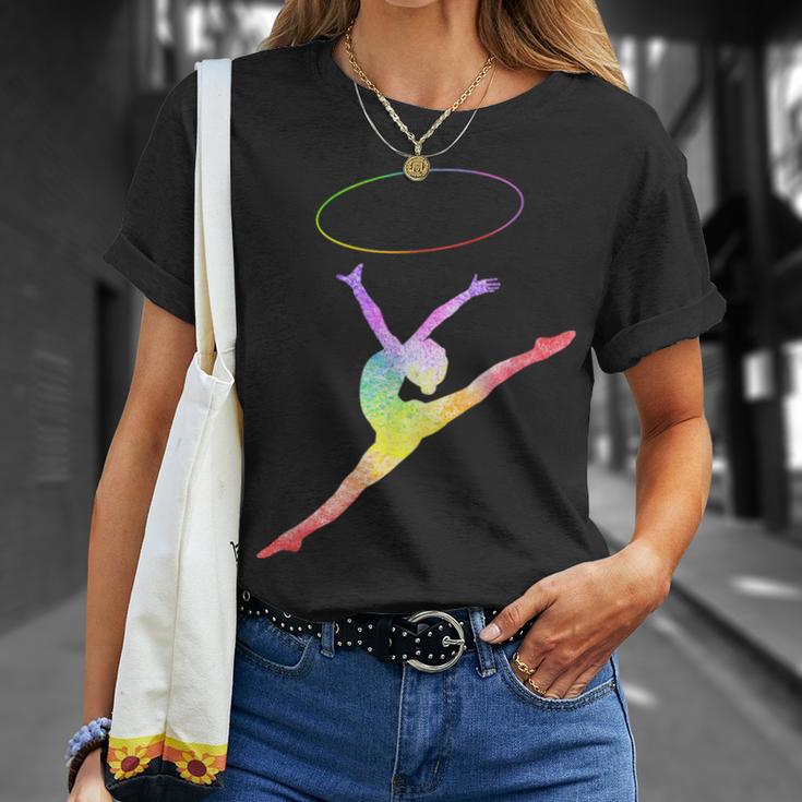 Rhythmic Sports Gymnastics Sports Tyre Gymnastics Rsg T-Shirt Geschenke für Sie