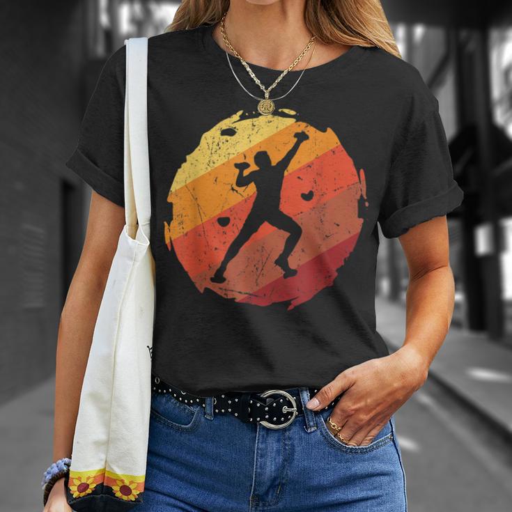 Rock Climbing Retrointage Bouldering T-Shirt Geschenke für Sie