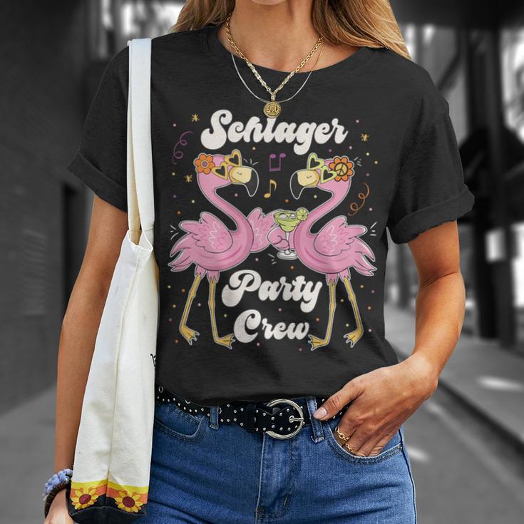 Schlager Party Crew Mädels Schlager Party Team T-Shirt Geschenke für Sie