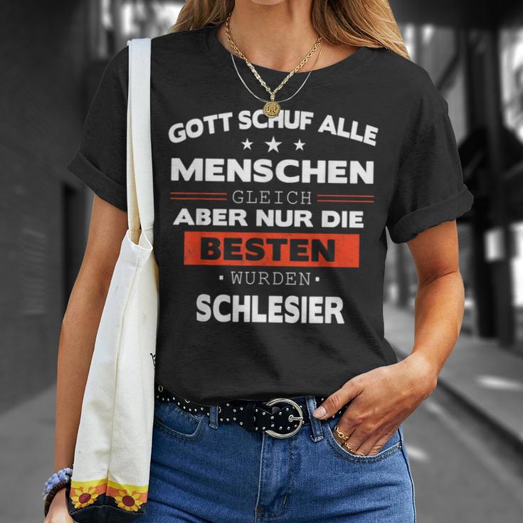 Schlesien Schlesier Deutschland Poland Slogan T-Shirt Geschenke für Sie