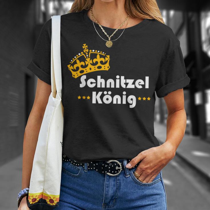 Schnitzelkönig Schnitzel Lovers T-Shirt Geschenke für Sie