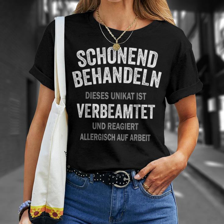 Schonend Behandeln Beamtererbeamtet 'Gentle Treat Beamter T-Shirt Geschenke für Sie