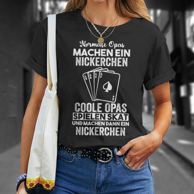 Skat Grandpa Skat Game T-Shirt Geschenke für Sie