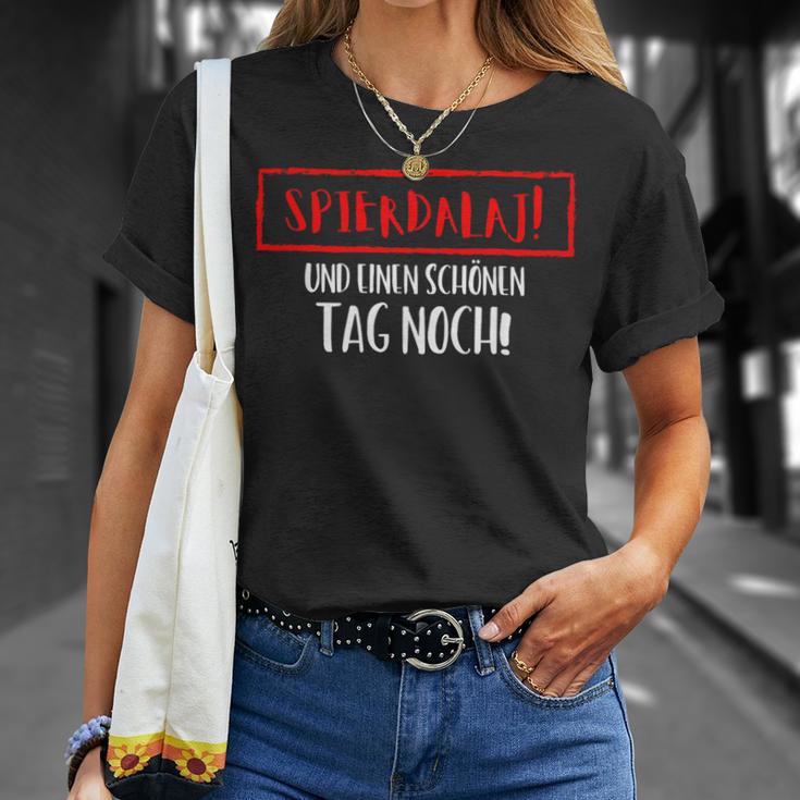 Spierdalaj Und Schönen Tag Polish Swear Word T-Shirt Geschenke für Sie