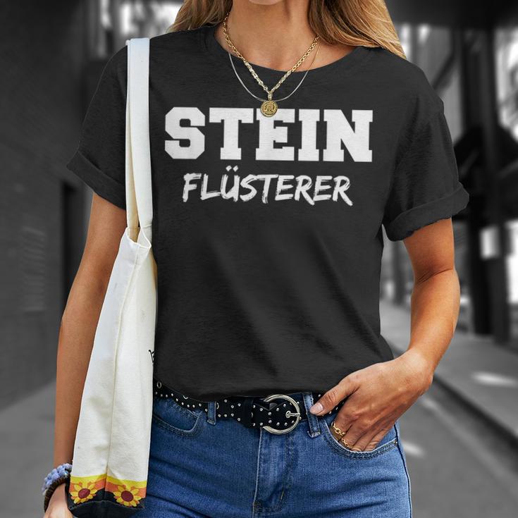 Steinwhisperer Steinmetz Job Stones T-Shirt Geschenke für Sie