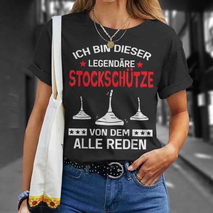 Stocksport Curling Sport T-Shirt Geschenke für Sie