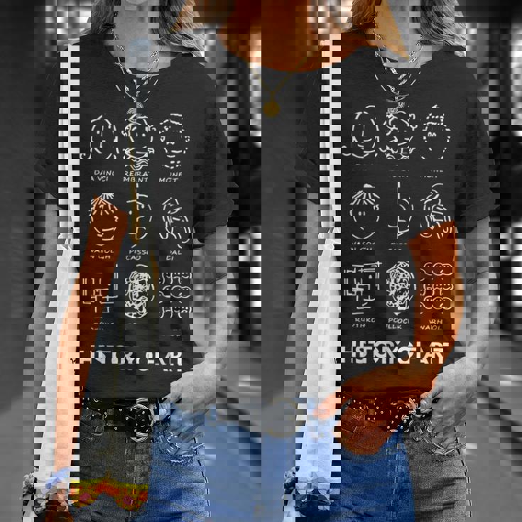 Storia Dell'arte Camicia Maglietta Regalos para ella