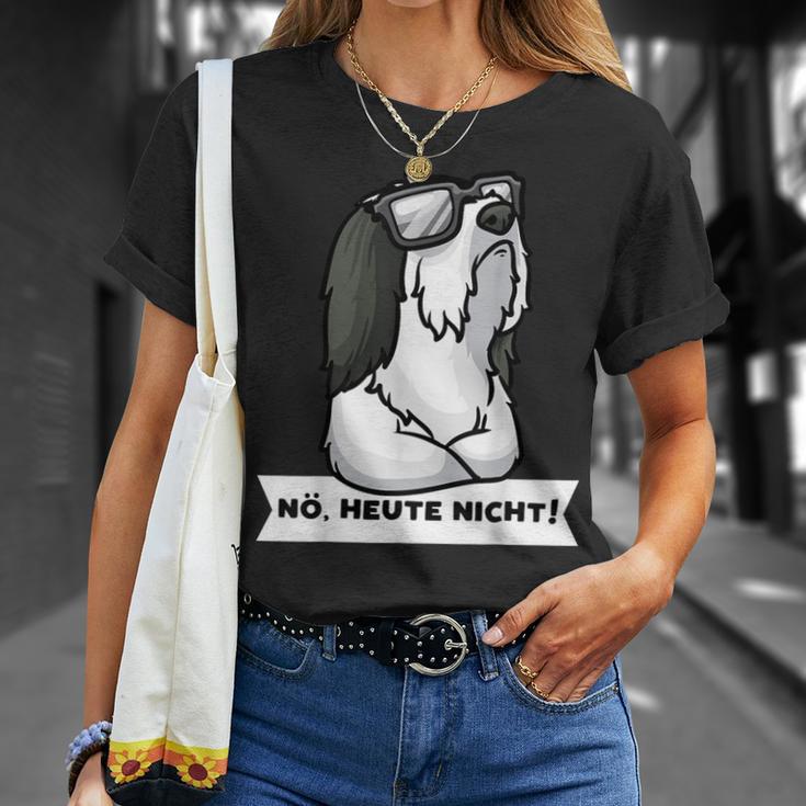 Sturer Bearded Collie Highland Collie T-Shirt Geschenke für Sie