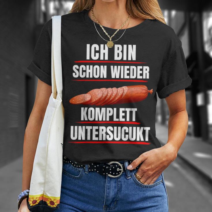 Sucuk Turkish Sausage Saying Nicht Unterdönert Sucuk T-Shirt Geschenke für Sie