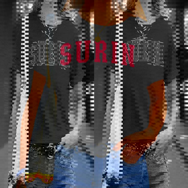 Surin Thailand Lover Proud Thais Vacation Souvenir Surin T-Shirt Gifts for Her