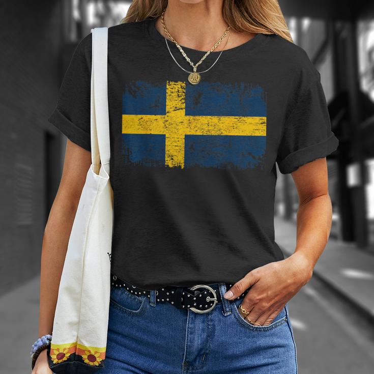 Sweden Flag Women's Children's Sweden T-Shirt Geschenke für Sie