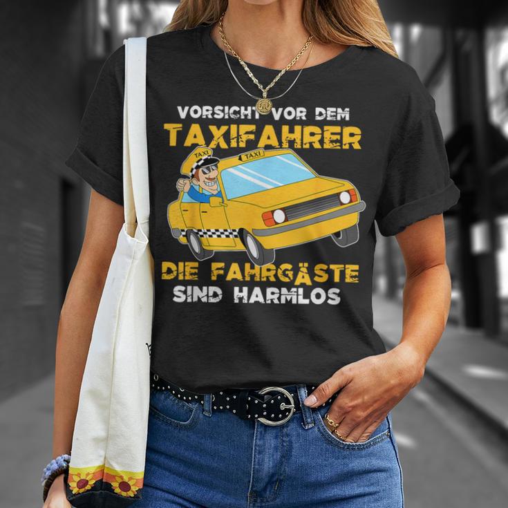 Taxi Driver Taxi Work Transport Large Space Taxi Slogan T-Shirt Geschenke für Sie