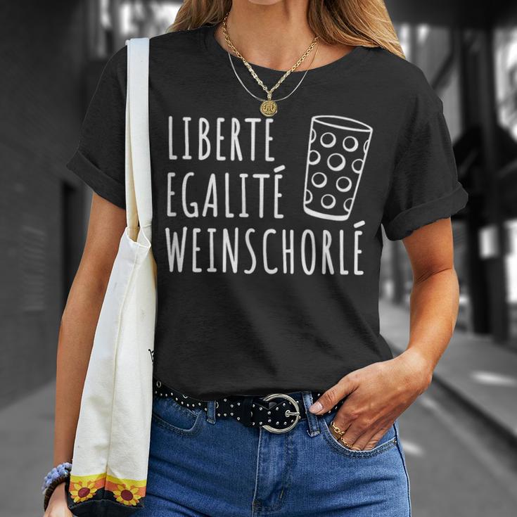 Team Schorle Digga Schorle Weinfest Palatinate T-Shirt Geschenke für Sie