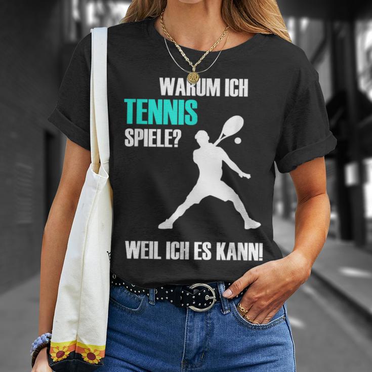 Tennis Slogan Idea For Tennis Players T-Shirt Geschenke für Sie