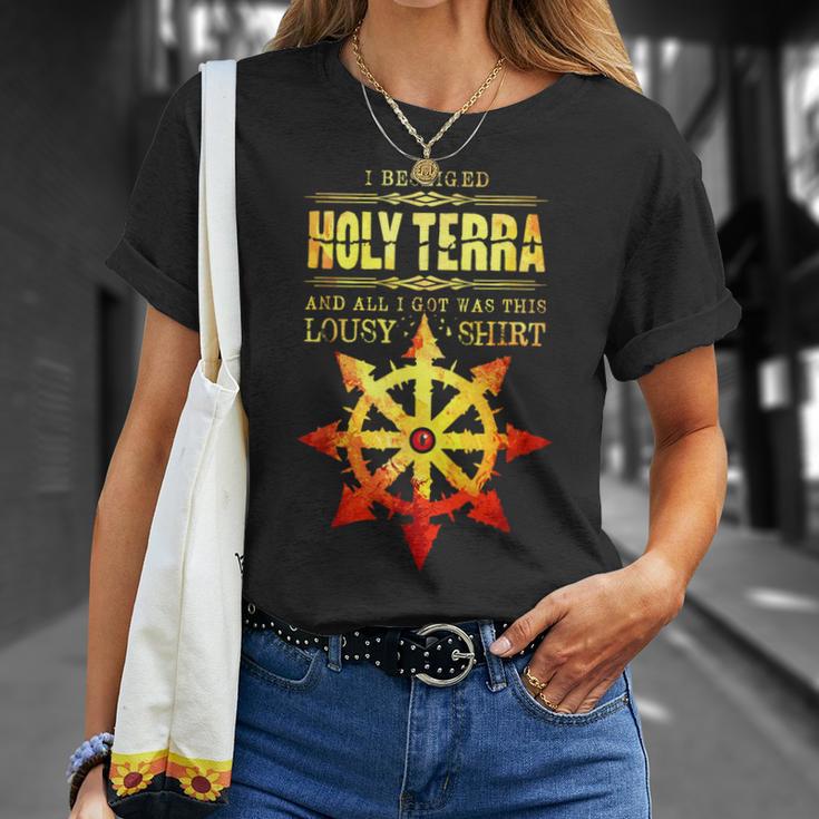 Terra Chaos Space Marine T-Shirt Geschenke für Sie