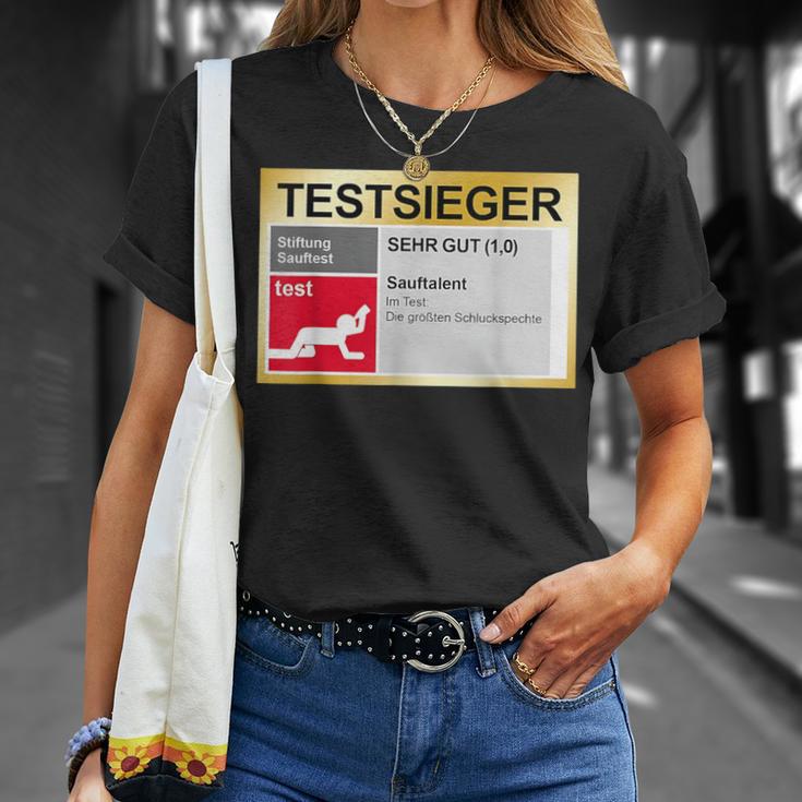 Test Winnerery Good Sauftalent Malle T-Shirt Geschenke für Sie