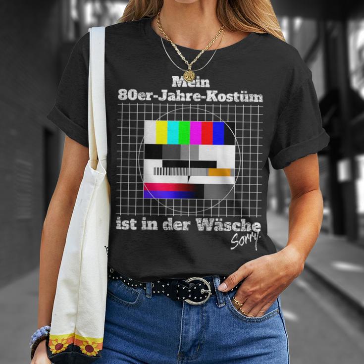 Testbild 80S Kostüm Ist In Der Wäsch German Langu T-Shirt Geschenke für Sie