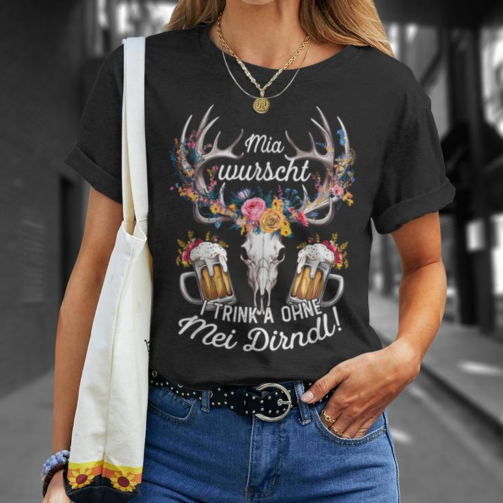 Traditional Trachten Passend Für Oktoberfest Damen T-Shirt Geschenke für Sie