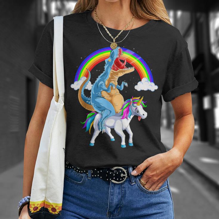 Trex Tyrannosaurus Dino Unicorn T-Rex T-Shirt Geschenke für Sie