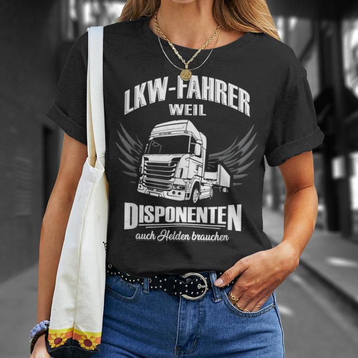 Truck Driver For Trucker Driver T-Shirt Geschenke für Sie