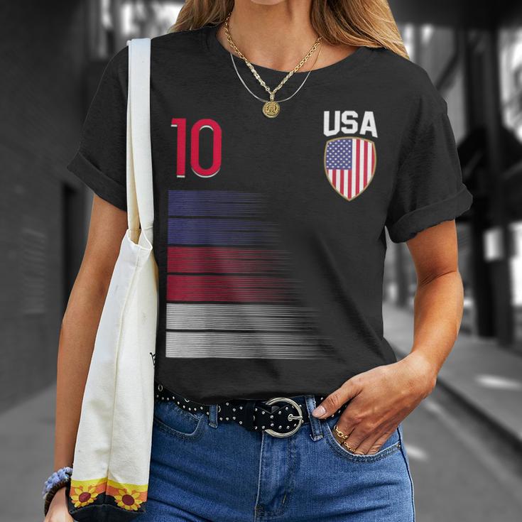 Usa Football Flag Jersey T-Shirt Geschenke für Sie