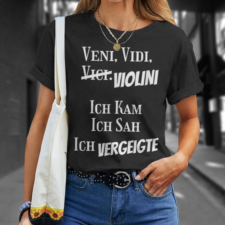 Veniidiiolini Latin Philosophy T-Shirt Geschenke für Sie