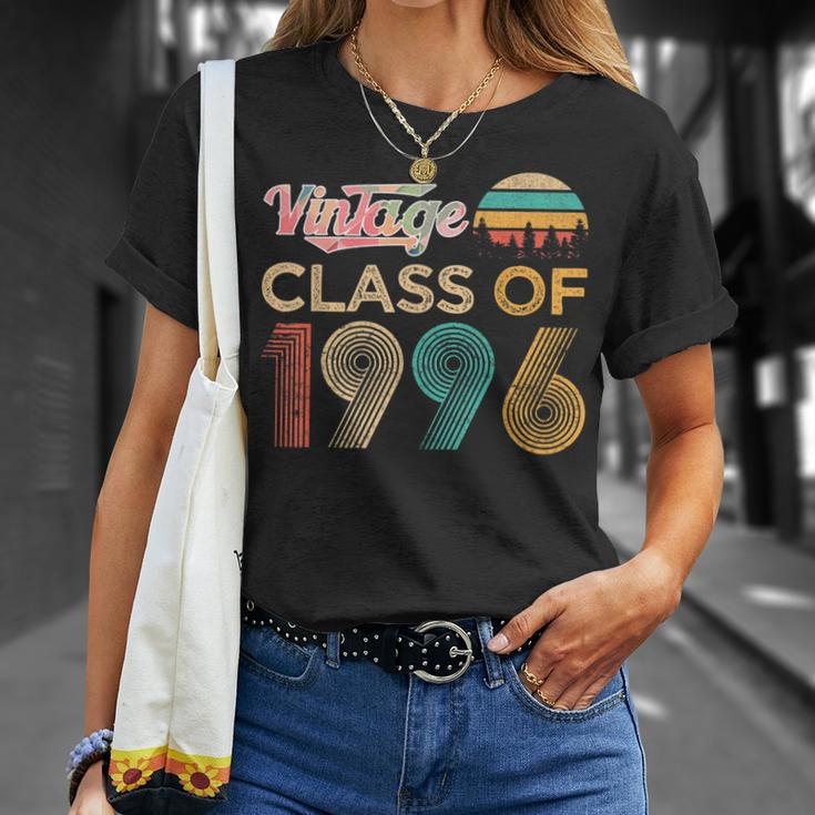 Vintage Class Of 1996 Classic Retro Geburtstagsgeschenk Männer Frauen T-Shirt Geschenke für Sie