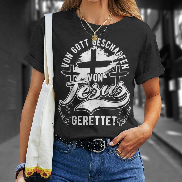 Von Gott Geschaffenon Jesus T-Shirt Geschenke für Sie