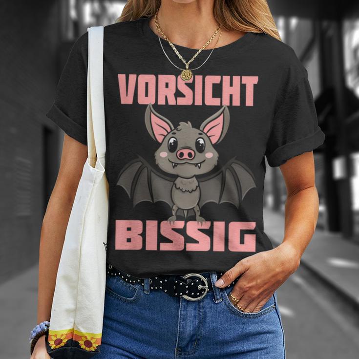 Vorsicht Bissig I Children'sampire Bat Iampire Th T-Shirt Geschenke für Sie