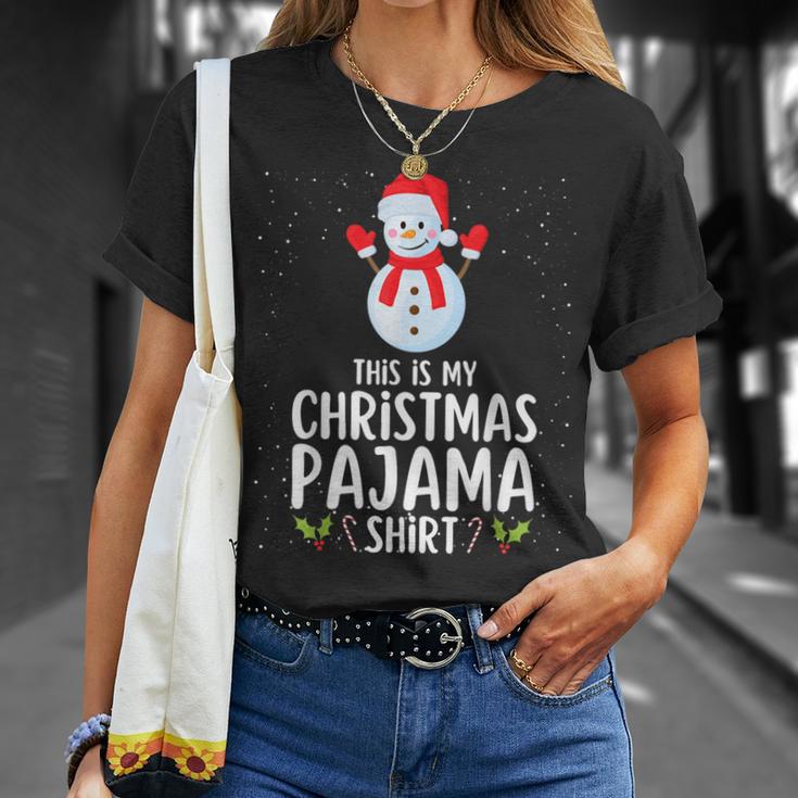 Weihnachten Pyjama Schlafanzug Oberteil Schlaf T-Shirt Geschenke für Sie