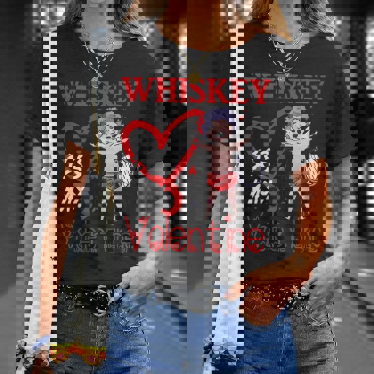 Womens Whiskey Is My Valentine Shirt Womens Whiskey Is My Valentine Shirt