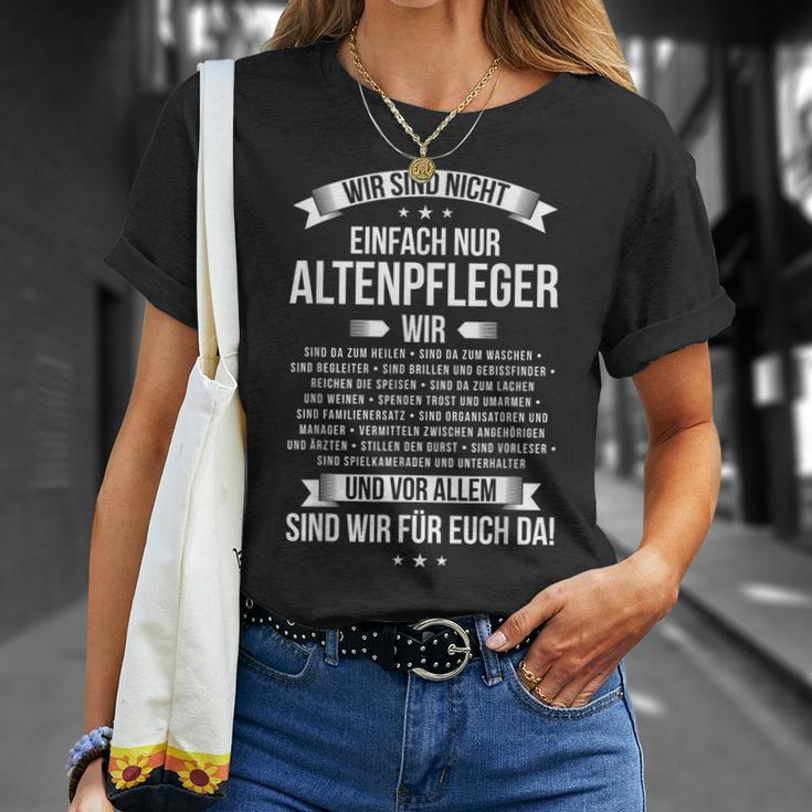 Wir Sind Nicht Nur Altenpfleger We Are Not Only Altenpfle T-Shirt Geschenke für Sie