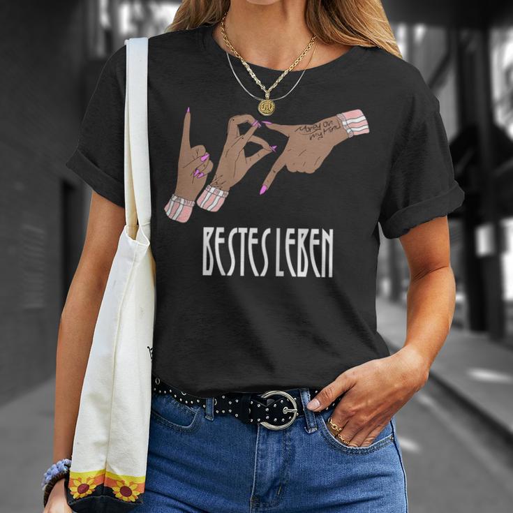 Women's 187 Hand Sign Best Life S T-Shirt Geschenke für Sie