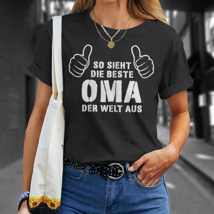 Women's Beste Oma Der Welt T-Shirt Geschenke für Sie