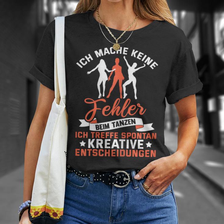 Women's Ich Mache Keine Error Beim Tanzen T-Shirt Geschenke für Sie