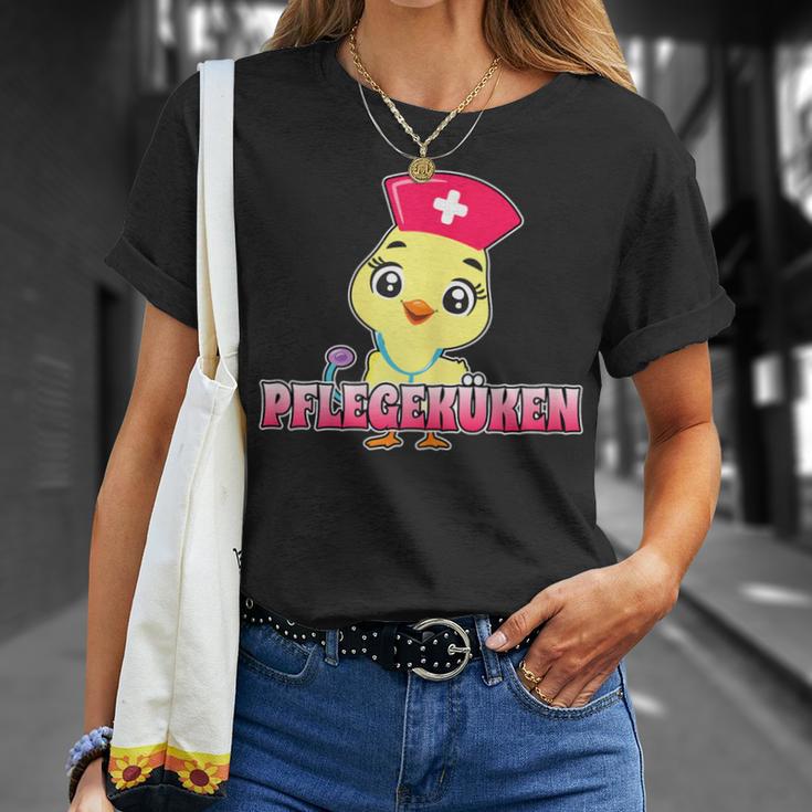 Women's Nursing Chick Altenpflegerin Azubi T-Shirt Geschenke für Sie