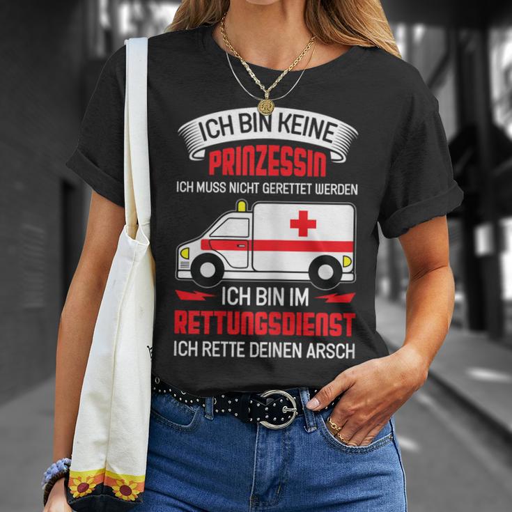 Women's Rettungsdienst Paramedic T-Shirt Geschenke für Sie