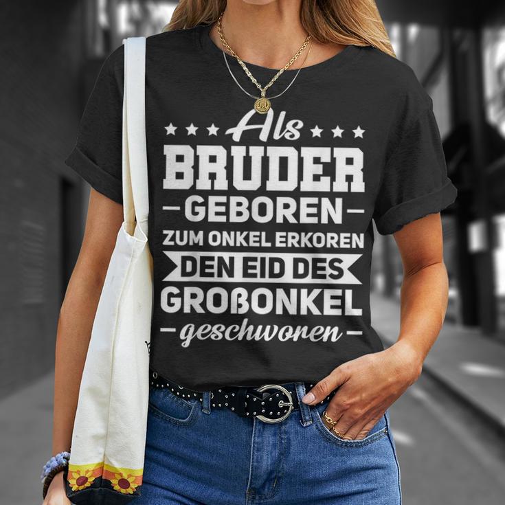 Zum Onkel Erkoren Großonkel Sworen Uncle S T-Shirt Geschenke für Sie