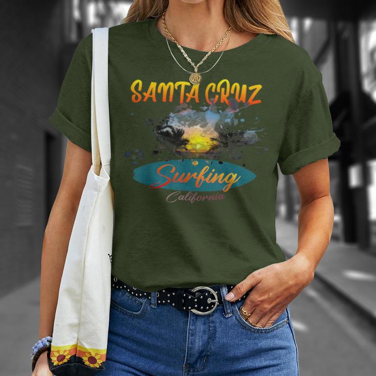 California Santa Cruz Surfing T-Shirt Geschenke für Sie