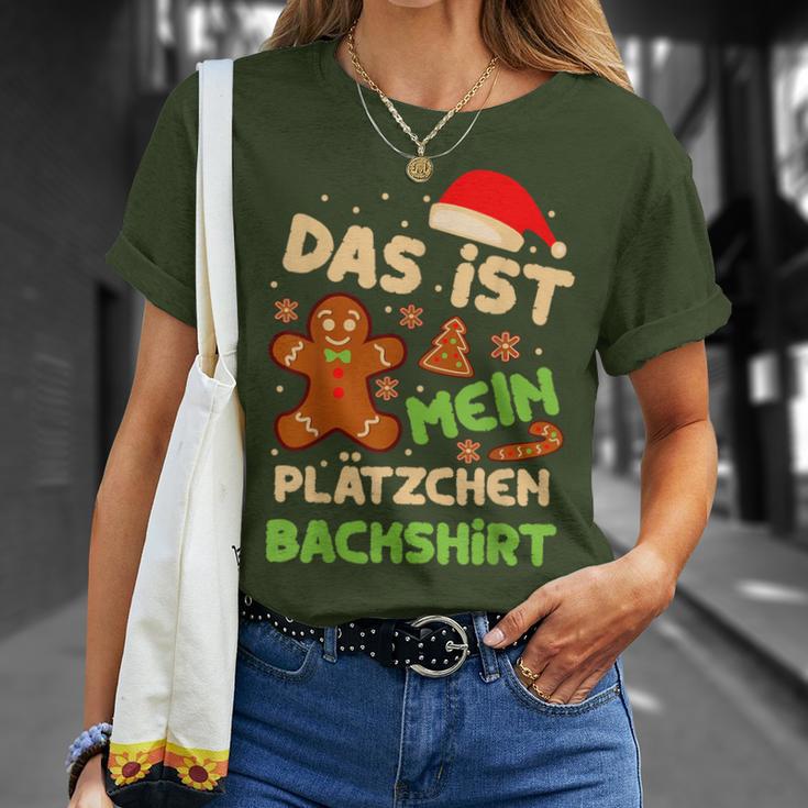 Das Ist Mein Plätzchen Back Outfit Christmas T-Shirt Geschenke für Sie