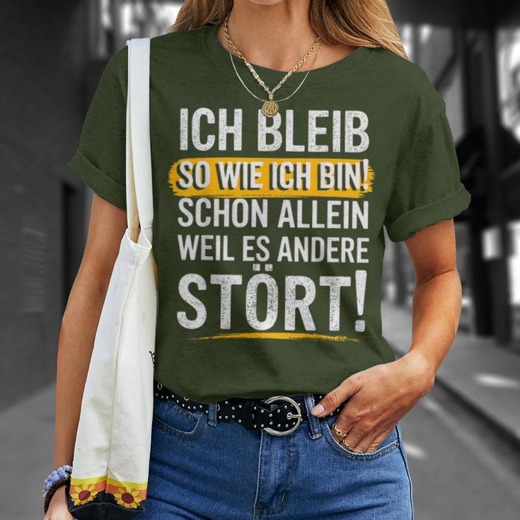 Christmas Ich Bleib So Wie Ich Bin Bin Ich Bleib T-Shirt Geschenke für Sie