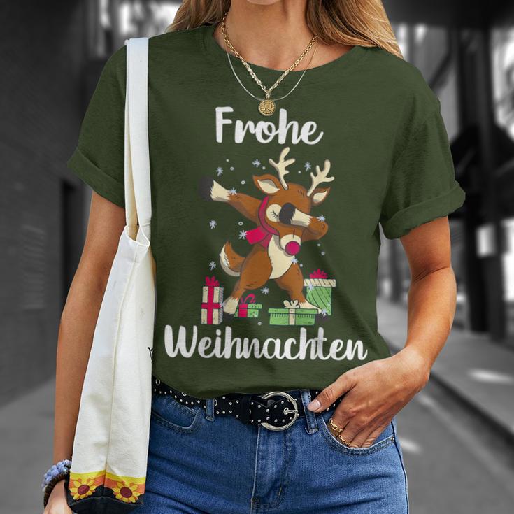 Merry Christmas Reindeer Christmas Eve T-Shirt Geschenke für Sie