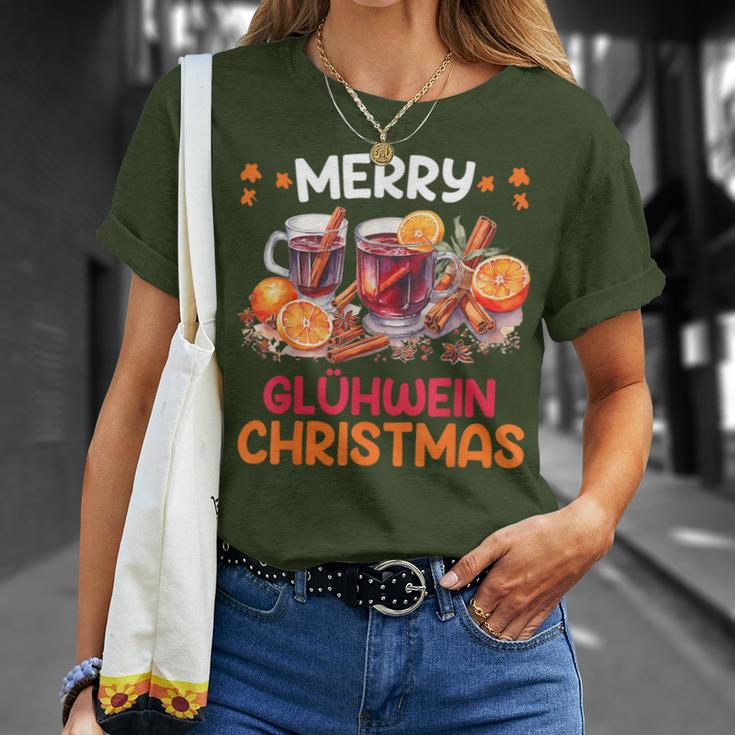 Merry Glühwein Christmas Feuerzangenpunch Christmas Market T-Shirt Geschenke für Sie