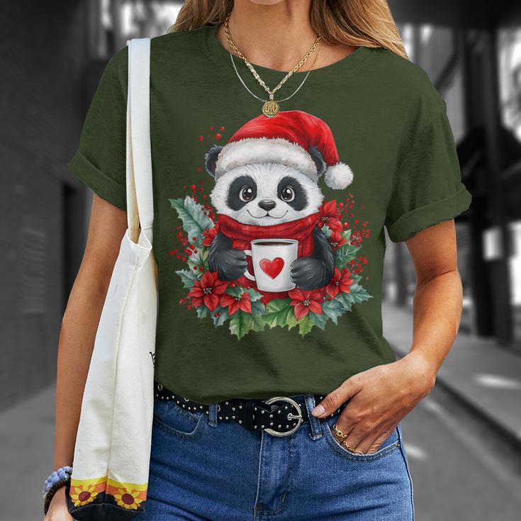 Panda Christmas Children Christmas Panda T-Shirt Geschenke für Sie