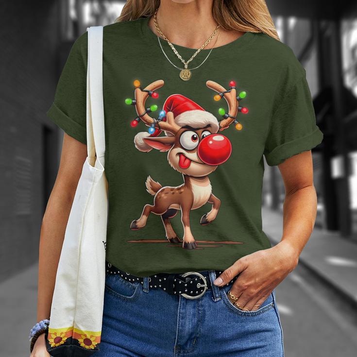 Rindeer Christmas Reindeer Christmas T-Shirt Geschenke für Sie