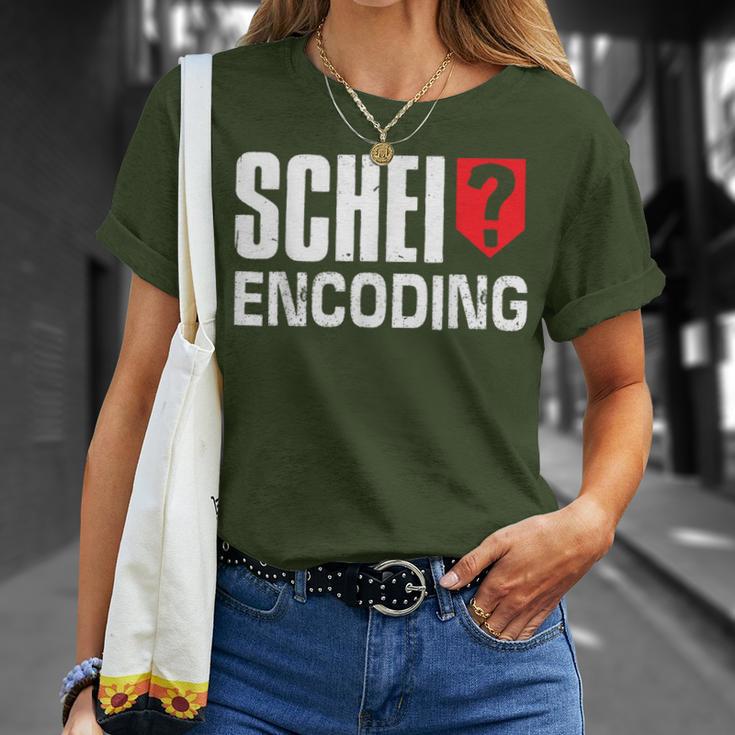 Schei Encoding Christmas Itler Nerd T-Shirt Geschenke für Sie