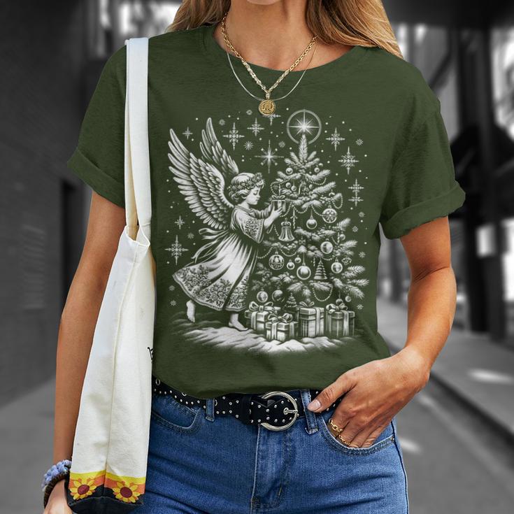 Vintage 1950S Christkind Christmas Angel Retro & T-Shirt Geschenke für Sie