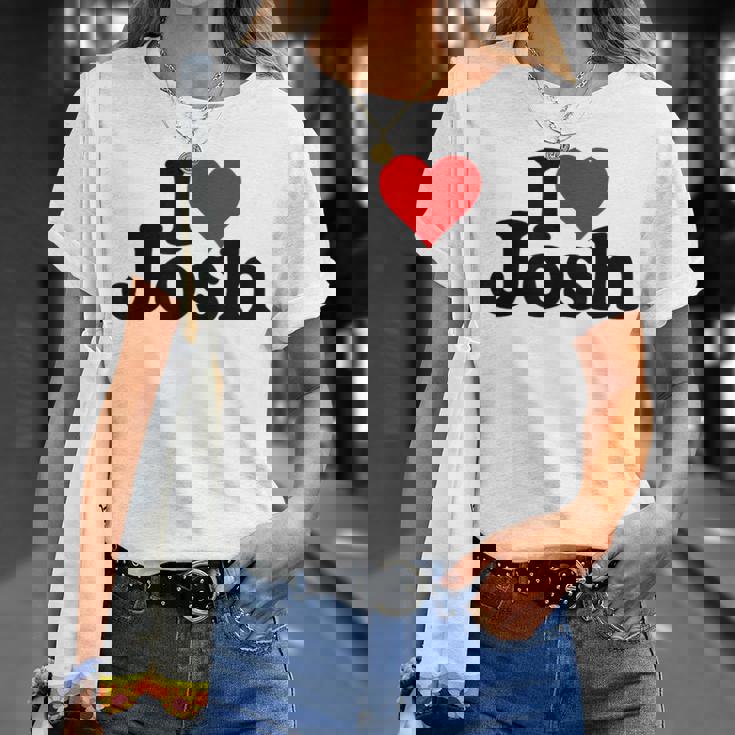 Amo Il Cuore Josh Joshua Maglietta Regalos para ella
