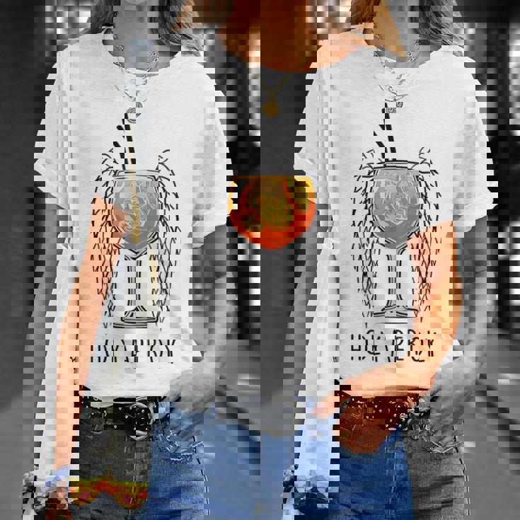 Aperol Sagrado En AerosolEntilador Aperollin Fun Aperoli Ii Camiseta unisex Regalos para ella