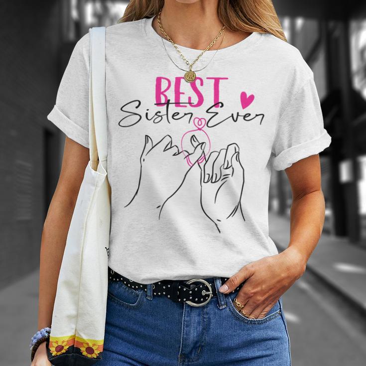 Best Sister Ever S T-Shirt Geschenke für Sie